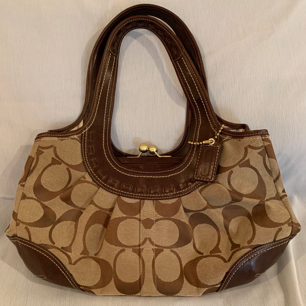 Coach Brown Hobo Bag